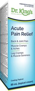 product packaging acute pain relief
