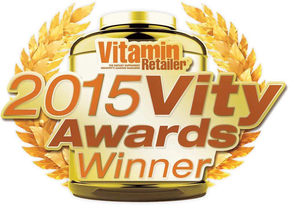 Vitamin Retailer 2015 Vity Awards logo